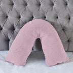 Teddy Bear Fleece Super Soft Cosy V Shape Pillowcase - British D'sire