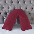 Teddy Bear Fleece Super Soft Cosy V Shape Pillowcase - British D'sire