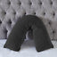 Teddy Bear Fleece Super Soft Cosy V Shape Pillowcase - Black - British D'sire