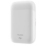 TELESIN Portable Instant Photo Printer With Magnetic Bag & Self - Adhesive Photo Paper For Travel & Memories(White) - British D'sire