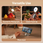 TELESIN S5 - BGD - 01 Mini Phone Magnetic Beauty Replacement Light Tri - color Temperature Portable Selfie Mirror Rotating Stretching Pocket Lamp - British D'sire