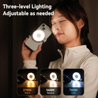 TELESIN S5 - BGD - 01 Mini Phone Magnetic Beauty Replacement Light Tri - color Temperature Portable Selfie Mirror Rotating Stretching Pocket Lamp - British D'sire