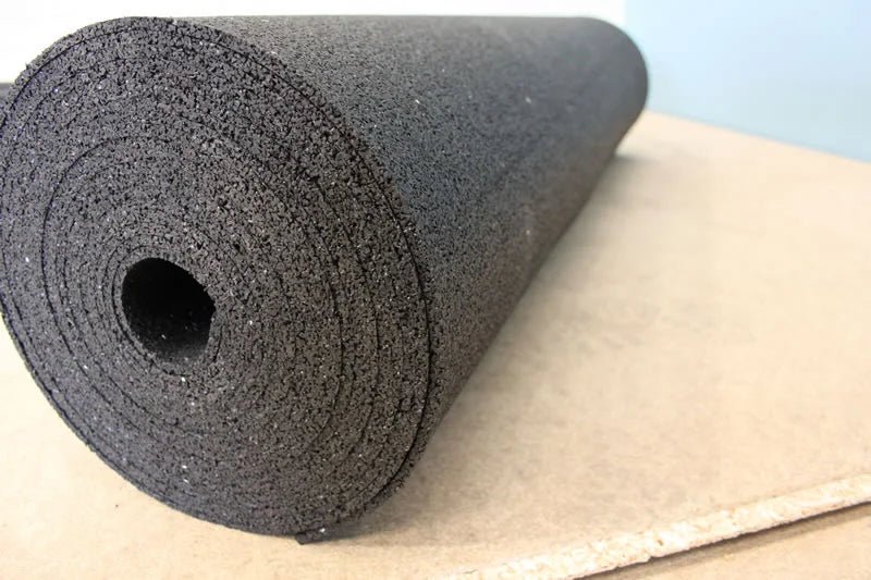 Terrac® Acoustic Rubber Underlay - Various Thicknesses - Soundproofing Sheet Materials - British D'sire