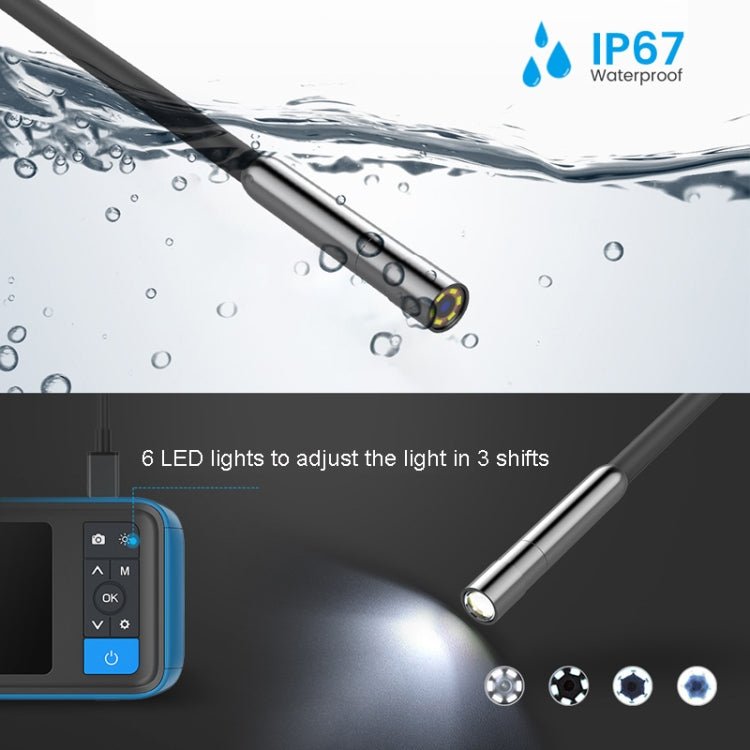Teslong MS450 5.5mm HD Pixel 4.5 Inch IPS LCD Screen Endoscope Auto Repair Tools - British D'sire