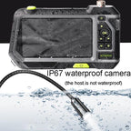 TESLONG NTS500 Industrial Pipeline Endoscope with 5 inch HD Screen, Model:Rotating 8.5mm Dual Lens / 3m - British D'sire