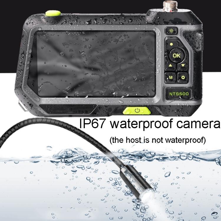 TESLONG NTS500 Industrial Pipeline Endoscope with 5 inch HD Screen, Model:Rotating 8.5mm Dual Lens / 3m - British D'sire