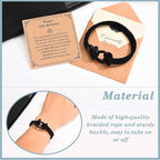 TEVOP 13th 16th 18th 21st Birthday Gifts for Boys, Birthday Bracelet Gifts for 14 15 17 19 20 Year Old Boys, Unusual Birthday Gifts for Son Grandson Nephew Brother - Bracelet - British D'sire