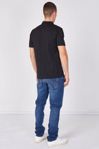Textured Short Sleeve Polo Shirt - British D'sire