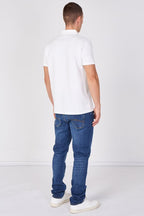 Textured Short Sleeve Polo Shirt - British D'sire