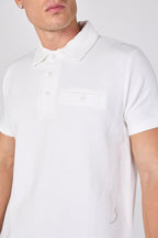Textured Short Sleeve Polo Shirt - British D'sire