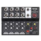 TEYUN Q48 8 - Channels Microphone Audio Mixer - British D'sire