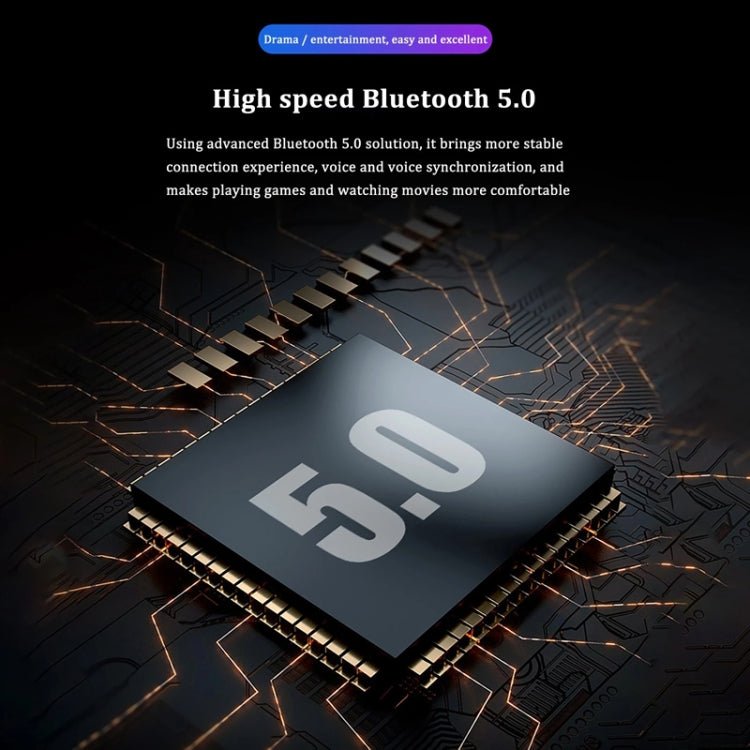 T&G TG911 Bluetooth V5.1 Sport Waterproof Mini Touch - Control Noise Cancelling Earphones(Blue) - British D'sire