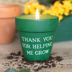 Thank You for Helping Me Grow Citronella Candle - British D'sire
