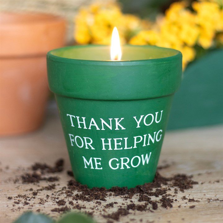 Thank You for Helping Me Grow Citronella Candle - British D'sire