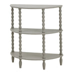 The Camden Collection Half Moon 3 Tier Table - Tables - British D'sire