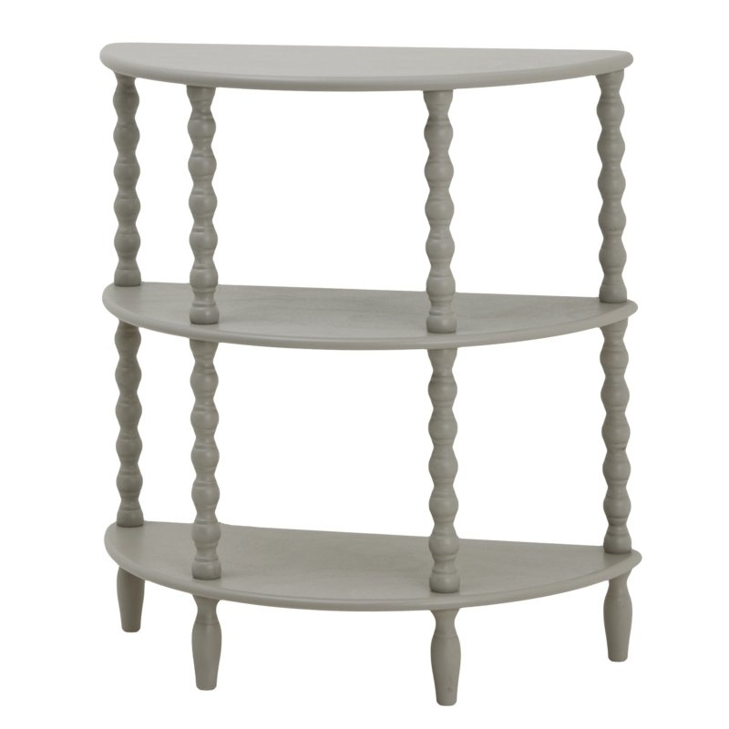 The Camden Collection Half Moon 3 Tier Table - Tables - British D'sire