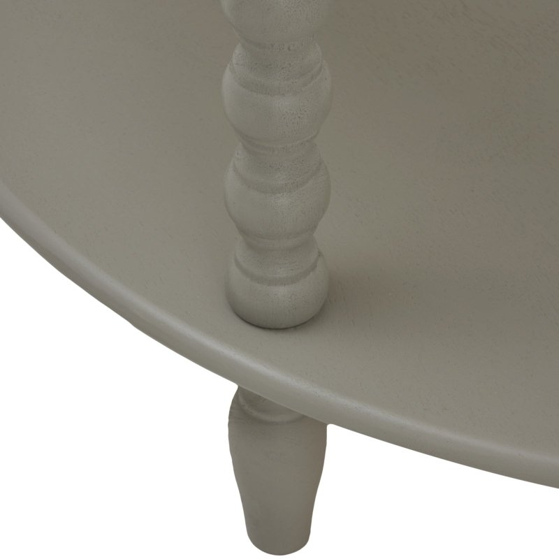 The Camden Collection Half Moon 3 Tier Table - Tables - British D'sire