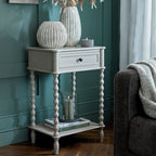 The Camden Collection One Drawer Side Table - Tables - British D'sire