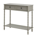 The Camden Collection Two Drawer Console Table - Tables - British D'sire