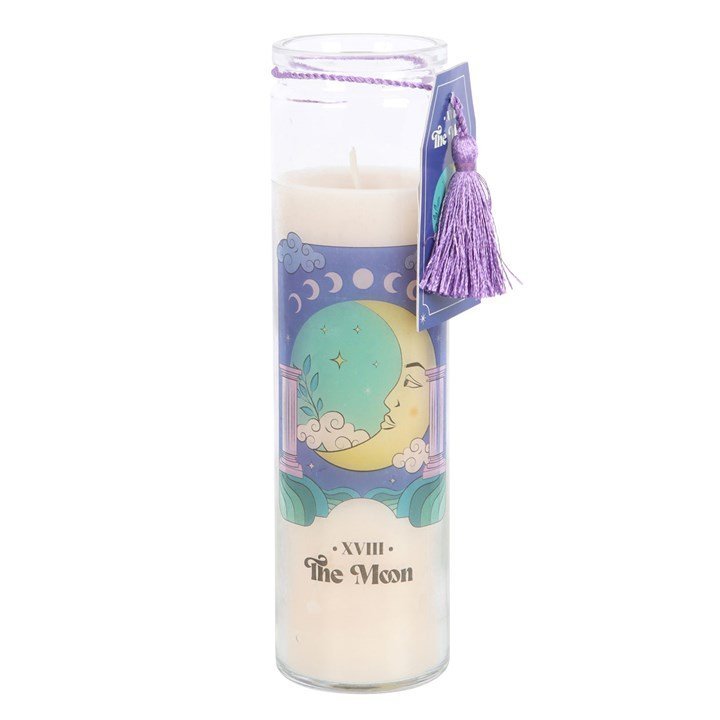 The Moon Violet Tube Candle - British D'sire