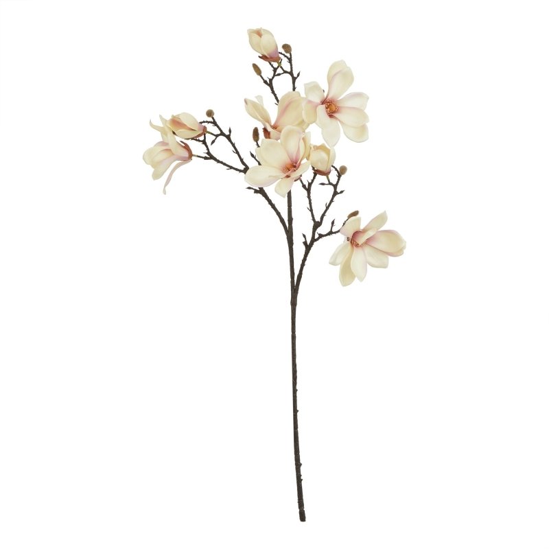 The Natural Garden Collection Pale Apricot Magnolia Stem Artificial - Artificial Plants & Trees - British D'sire