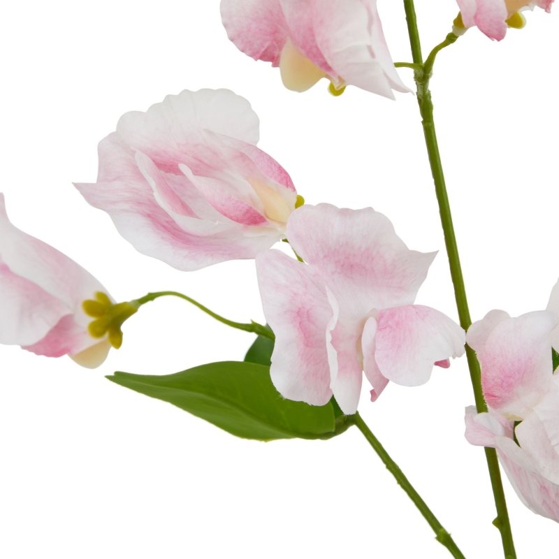 The Natural Garden Collection Pale Pink Sweetpea Stem Artificial - Artificial Plants & Trees - British D'sire