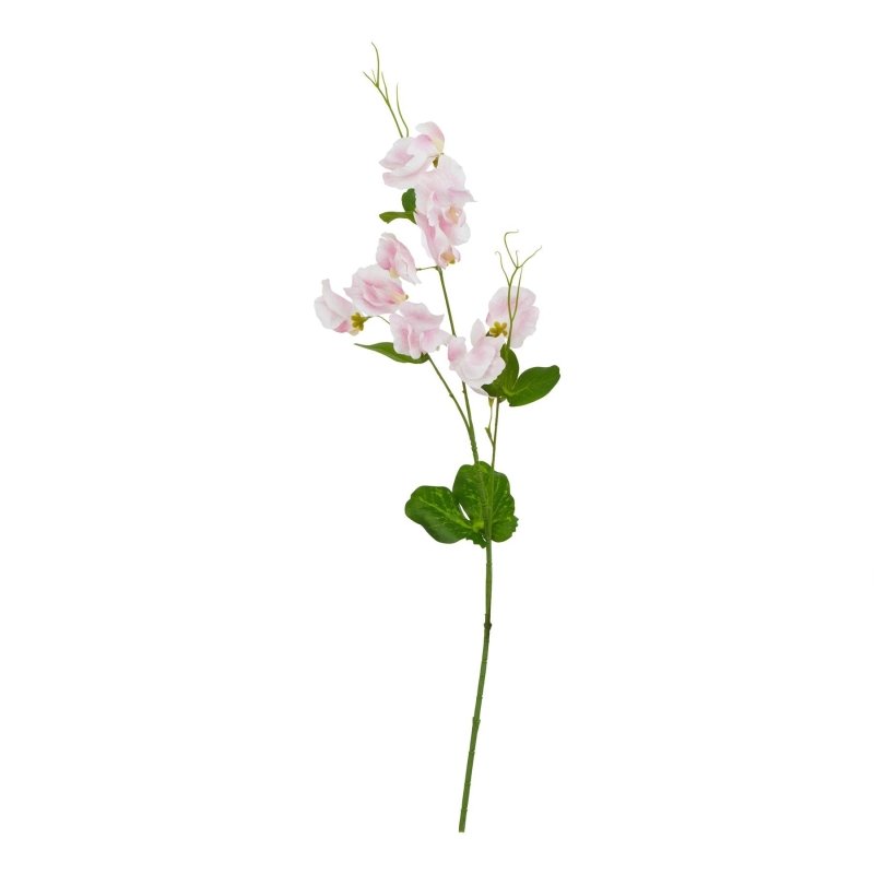 The Natural Garden Collection Pale Pink Sweetpea Stem Artificial - Artificial Plants & Trees - British D'sire