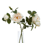 The Natural Garden Collection Palest Blush Charity Rose Artificial - Artificial Plants & Trees - British D'sire