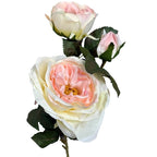 The Natural Garden Collection Pink Charity Rose Artificial Flower - Artificial Plants & Trees - British D'sire