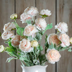 The Natural Garden Collection Pink Ranunculus Artificial Flower Stem - Artificial Plants & Trees - British D'sire