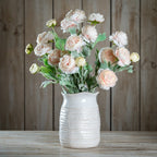 The Natural Garden Collection Pink Ranunculus Artificial Flower Stem - Artificial Plants & Trees - British D'sire