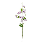 The Natural Garden Collection Purple Sweetpea Stem Artificial Flower - Artificial Plants & Trees - British D'sire