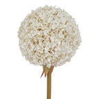 The Natural Garden Collection White Allium Artificial Flower Stem - Artificial Plants & Trees - British D'sire