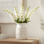 The Natural Garden Collection White Foxglove Artificial Flower Stem - Artificial Plants & Trees - British D'sire