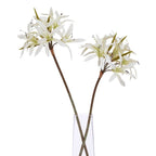 The Natural Garden Collection White Nerine Lily Stem Artificial - Artificial Plants & Trees - British D'sire