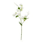 The Natural Garden Collection White Sweetpea Stem Artificial Flower - Artificial Plants & Trees - British D'sire