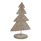 The Noel Collection Large Wicker Tree Ornament - Christmas Decor - British D'sire