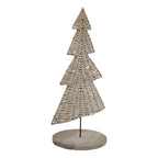 The Noel Collection Large Wicker Tree Ornament - Christmas Decor - British D'sire