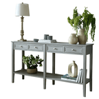 The Serene Collection Four Drawer Console Table - Tables - British D'sire