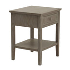 The Serene Collection One Drawer Side Table - Tables - British D'sire