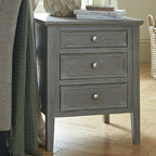 The Serene Collection Three Drawer Bedside Table - Tables - British D'sire