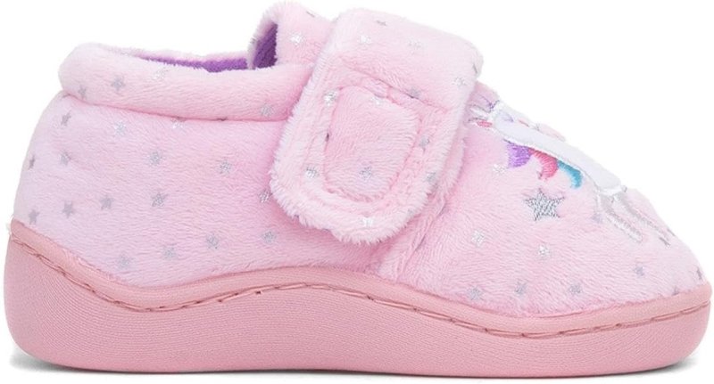 The Slipper Company Courtney Kids Pink Slipper - Kids shoes - British D'sire