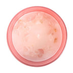 The Sun Rose Quartz Crystal Chip Candle - British D'sire