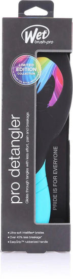 The Wet Brush Pro Detangler Bob Pride Brush Aqua (Teal) - Hair Brush - British D'sire
