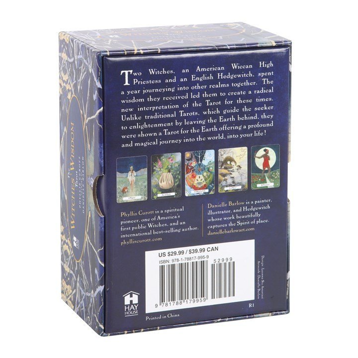 The Witches' Wisdom Tarot Cards Standard Edition - British D'sire