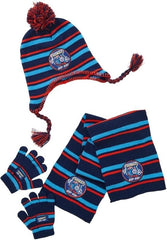 Thomas The Tank Engine Boys Girls Knitted Bobble Hat Scarf & Glove Set UK Seller - British D'sire