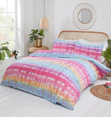 Tie and Dye Duvet Cover Bedding Set + Pillowcase Luxury Quilt Cover - Home, Furniture & DIY:Bedding:Bedding Sets & Duvet Covers - British D'sire