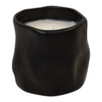 Timeless Black Sculpted Candle - Candle - British D'sire