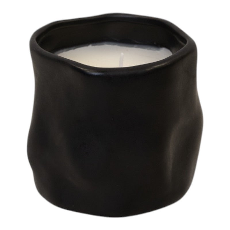 Timeless Black Sculpted Candle - Candle - British D'sire