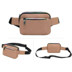 TINTAT T2016 Casual Lightweight Mini Sports Phone Waist Bag(Coffee) - British D'sire